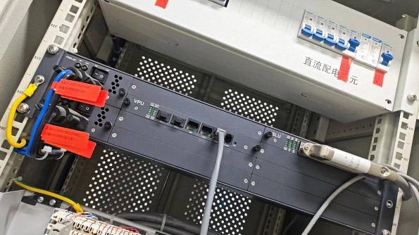 新疆750青石峡变电站安装申瓯IAD综合接入设备